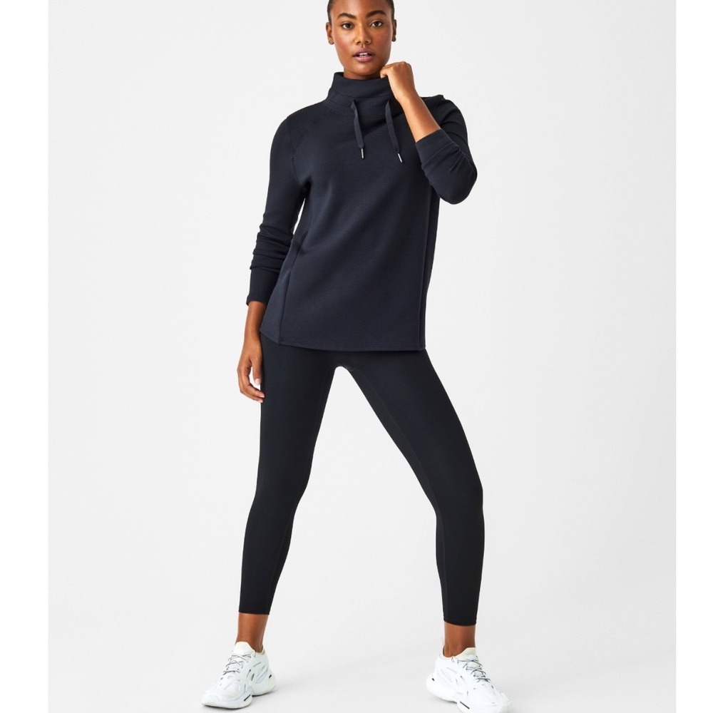 Spanx AirEssentials Got-Ya-Covered Pullover In Black Size XL
